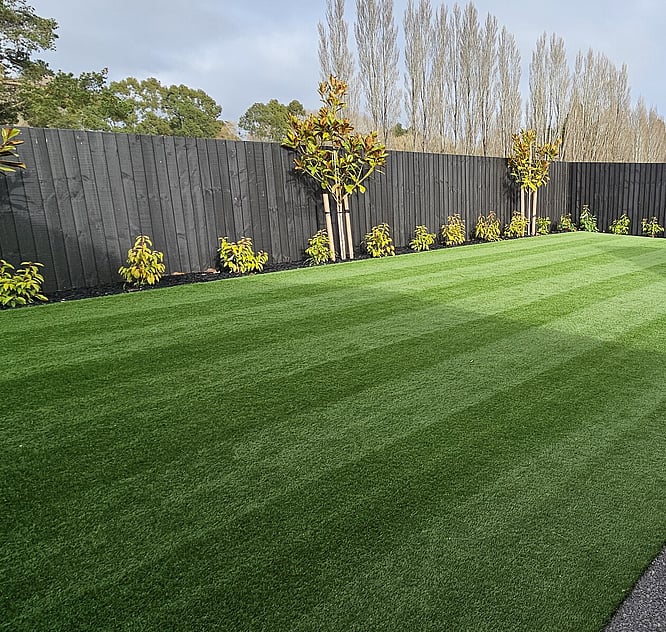 Artificial grass, turf lawn installation Nelson Tasman