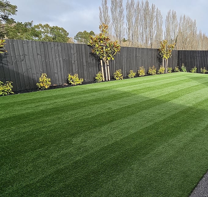 Artificial grass, turf lawn installation Nelson Tasman