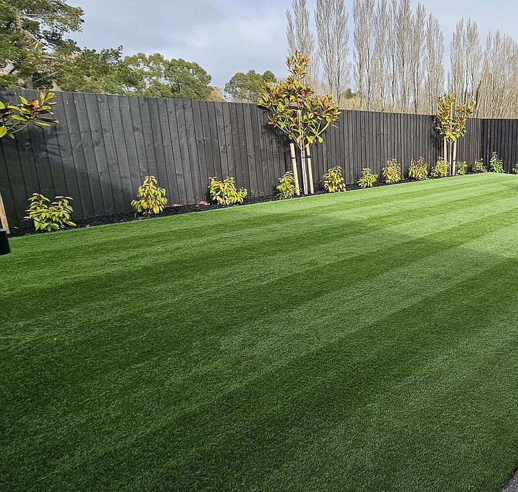 Artificial grass, turf lawn installation Nelson Tasman