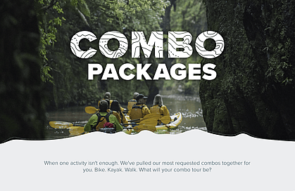 Sample text image from Riverside Adventures Waikato website content.