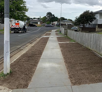 Footpath reinstatement
