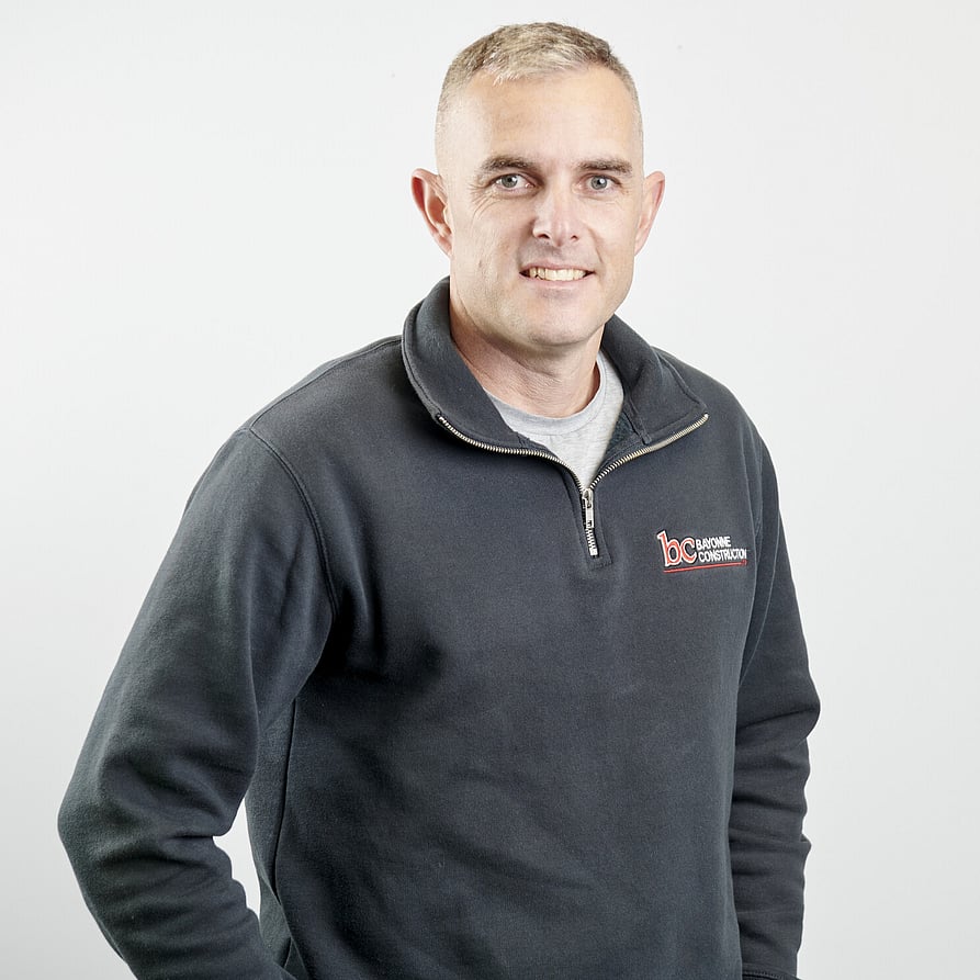 Adam Hopkins, Project Manager of Bayonne Construction