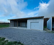 3 bay pole shed prebbleton with eyebrow 3 bay pole shed lincoln 3 bay pole shed horse stable canterbury