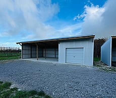 3 bay pole shed prebbleton with eyebrow 3 bay pole shed lincoln 3 bay pole shed horse stable canterbury