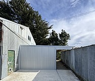 pole shed extension on side of shed