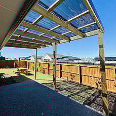 timber pergola in lincoln rolleston prebbleton christchurch 