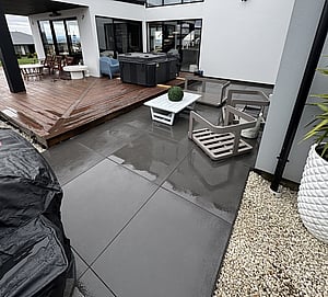 Concrete Spa Patio Canterbury