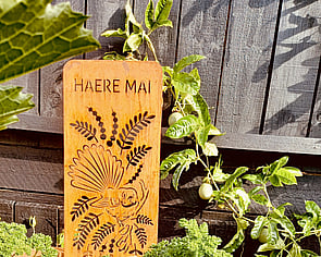 Haere Mai Sign