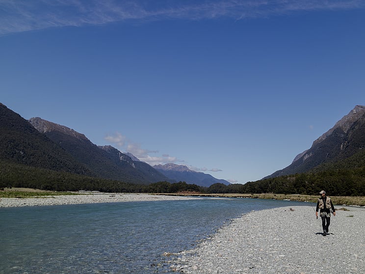 Backcountry bliss, on a road trip around the south of New Zealand.  Todd Adolph 