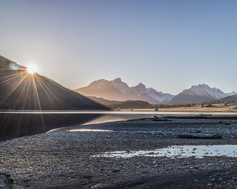 Diamond lake near Queenstown can provide great dry fly fishing in the summer Todd Adolph