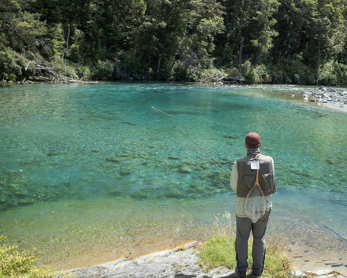 Pool of dreams that's home to brown and rainbow trout Todd Adolph