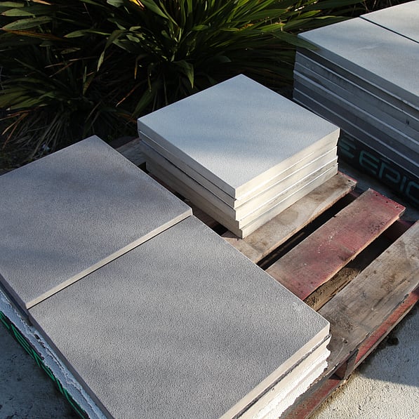 Sandstone square concrete pavers