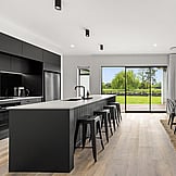 Lifestyle kitchen with breakfast nook &mdash; everyday joy and functional design