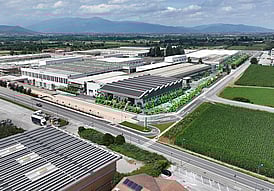 Merlo Group headquarters and factory in Cuneo, Italy