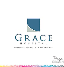 Logo Design by Page Design Ltd for Grace Hospital, Tauranga, NZ