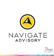 Logo Design by Page Design Ltd for Navigate Advisory, Christchurch, NZ