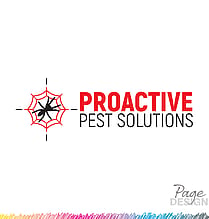 Logo Design by Page Design Ltd for Proactive Pest Solutions, NZ
