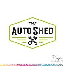 Logo Design by Page Design Ltd for The Auto Shed, Levin, NZ