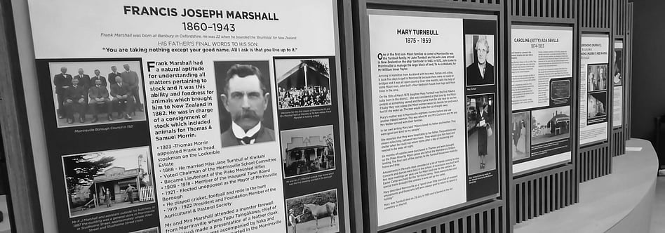 Our People exhibition at Morrinsville Museum