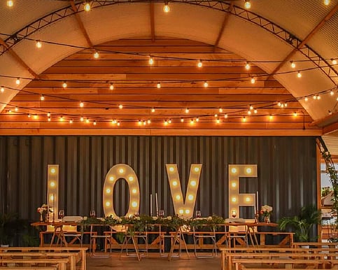 Large love light