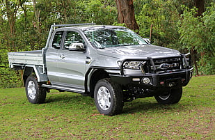 2018 Ford Ranger SuperCabFeaturing an ARB Summit Bar with Fog Lights, KingOne Raptor 9.5lb Winch, ARB Side Rails & Steps and OME Suspension Lift