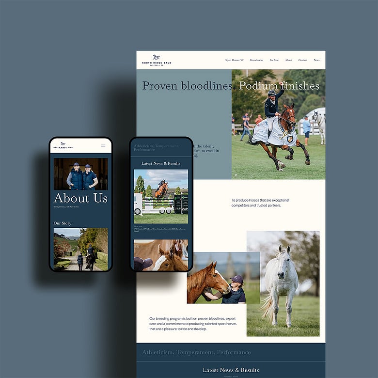 North Ridge Stud Website