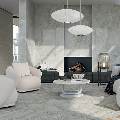 Scultorea Foam Grey Cambridge Tiles