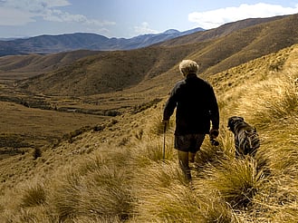 Walking tracks across the Mackenzie high country