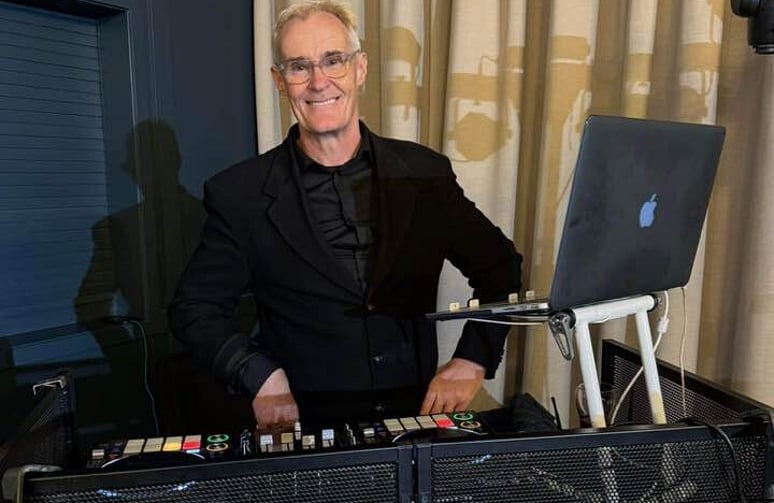 Dwight, DJ and video DJ with Motiv Entertainment, Christchurch