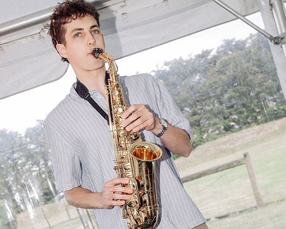 Alex Boot, Christchurch saxophonist and Christchurch Symphony Orchestra soloist