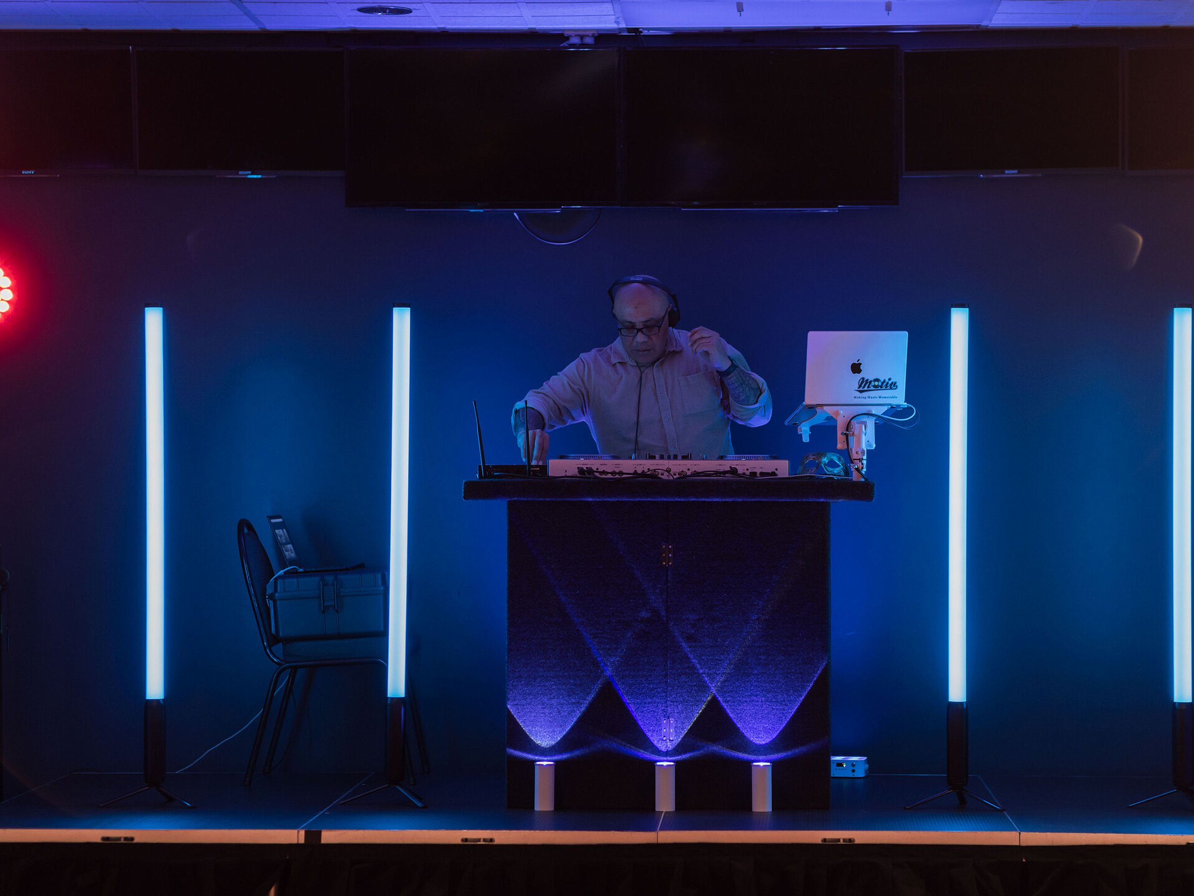 Motiv Entertainment DJ playing at a Christchurch party