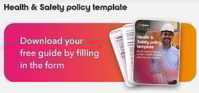 Free Health &amp; Safety policy template inside for CSC Buying Group members
