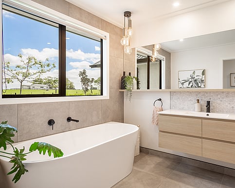 Bathroom completion