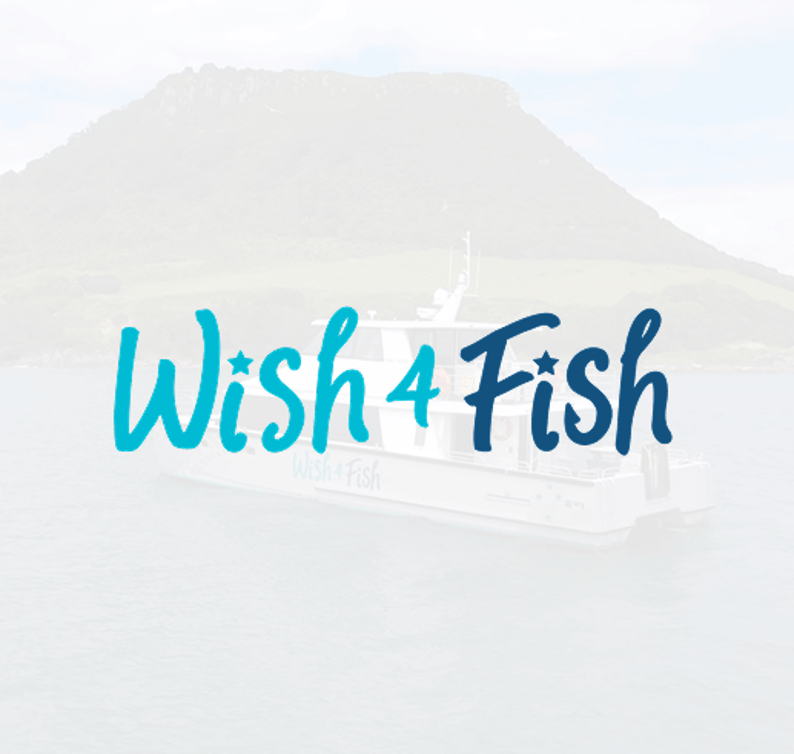 Wish for Fish logo &ndash; enabling ocean experiences for people with health challenges