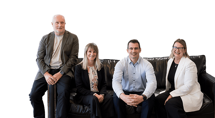 Gallie Miles Directors Bryce, Shelley, Alex and Kirsty