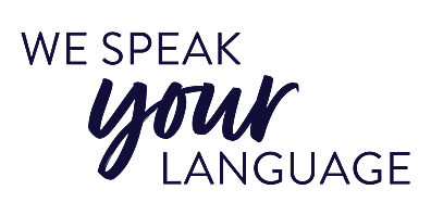 We Speak Your Language Graphic