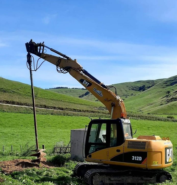 Auger Drilling Hastings, Offal hole in Hastings, Offal pit drilling Hawke's Bay