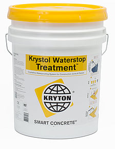 Damp-proofing Treatment for Joints - Krystol Waterstop Treatment&trade; is a cementitious crystalline slurry that is applied to horizontal and vertical construction joints to provide additional waterproofing protection, and protect rebar from corrosion.