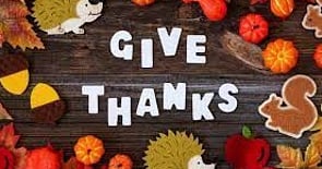 Thankfulness