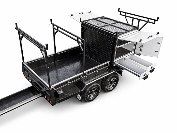 Pro Trade Series TPH aerial view showing storage potential