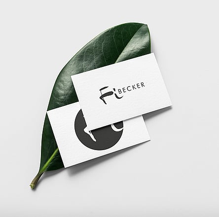 Logo Design on Printed Business Card | Wellington Graphic Designer