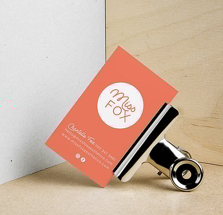 Logo Design on Printed Cards