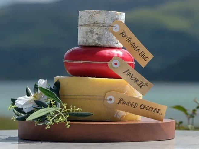 Artisan cheeses from a Banks Peninsula creamery