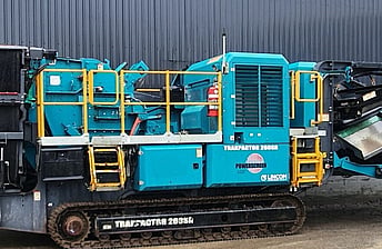 powerscreen trakpactor 260sr impact crusher for sale