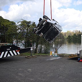 Recovery vehicle salvage