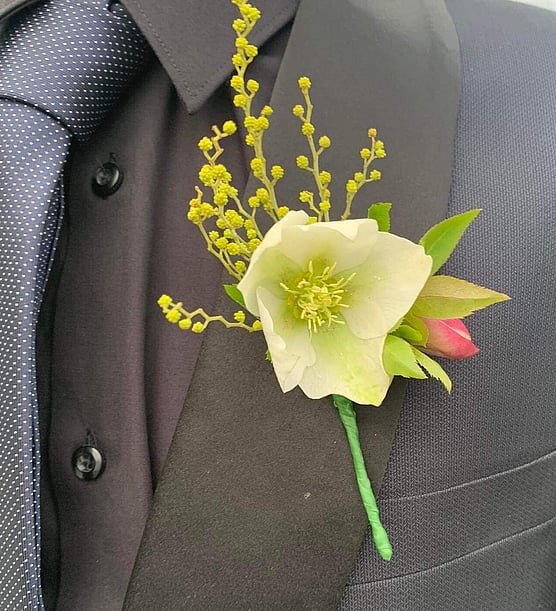 School ball buttonhole