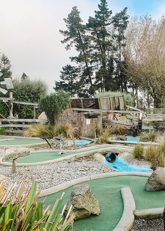 Friendly Farmyard Animals at The Shearer's Quarters, Mini Golf Course in Timaru, Family Fun at The Shearer's Quarters, 