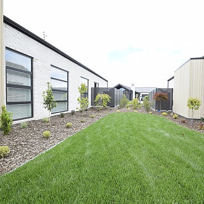 custom residential landscaping in Cambridge, Waikato