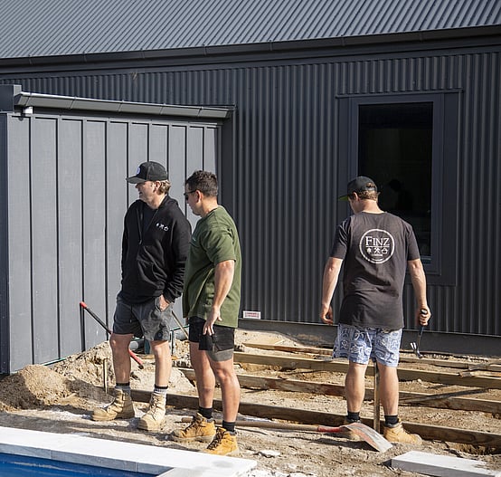 FINZ Team on site