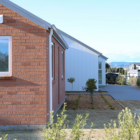 Red brick home